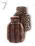 Vattenflaskfodral i p�lsimitation leopard och mink